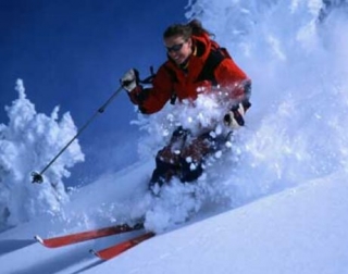  skiing with the ESF 